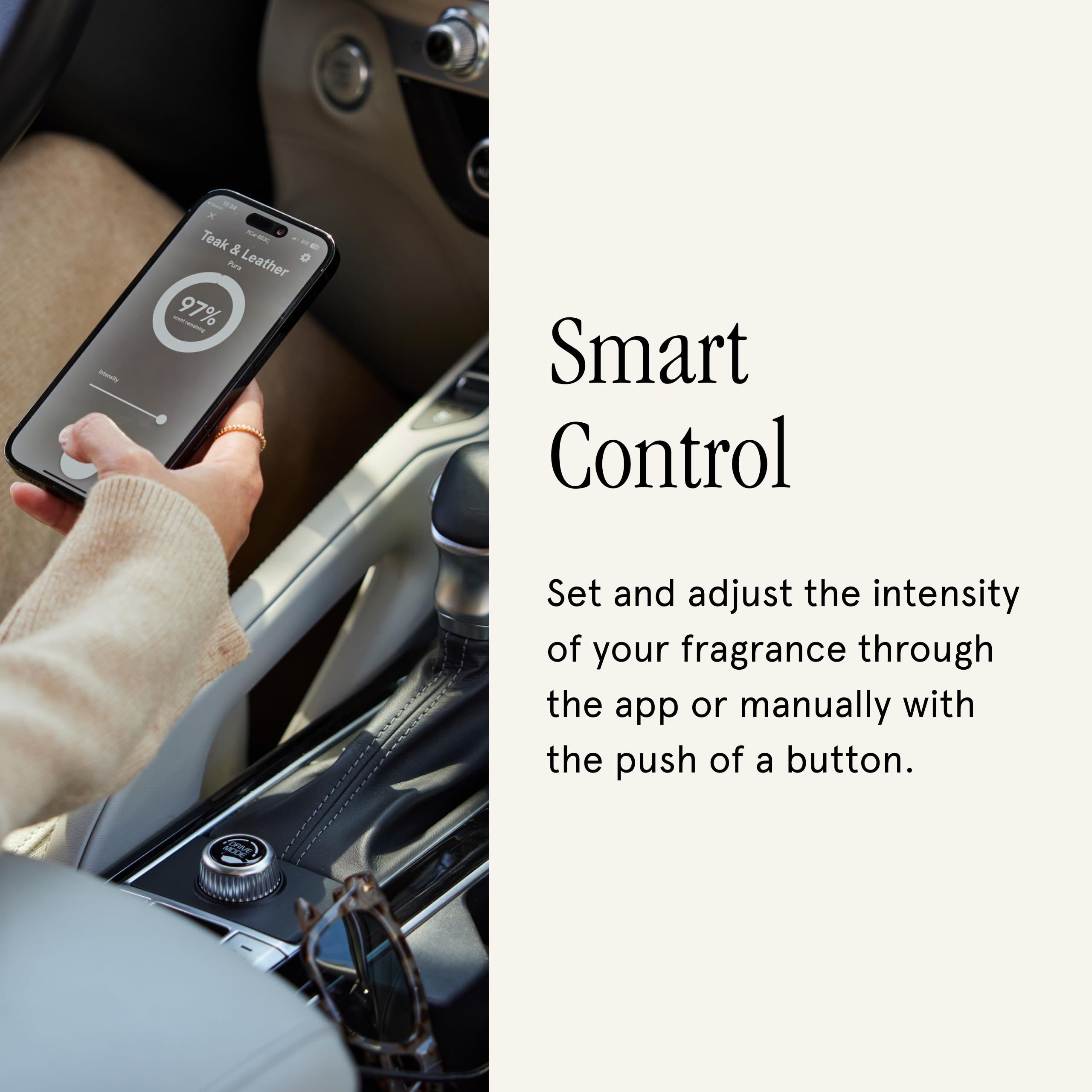 Pura and Becki Owens Car Scent Refill for Pura Car Diffusers - Premium Fragrance for Smart Diffuser - Up to 30 Days of Scent - Citrus & Cream - Image 5