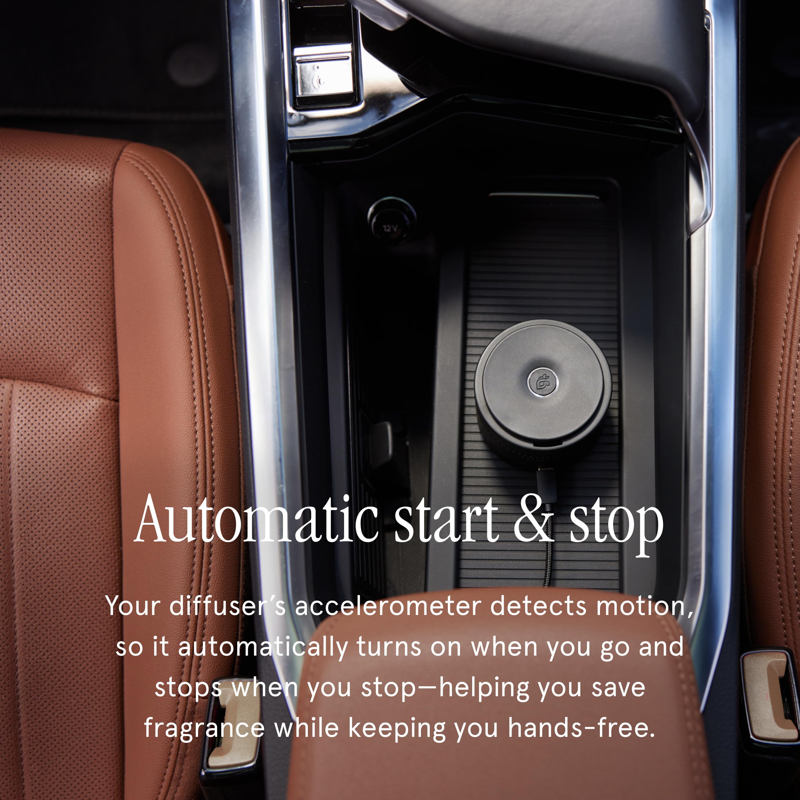 Pura & Brooklyn Candle Studio - Car Scent Refill for Pura Car Diffusers - Premium Fragrance for Smart Diffuser - Long Lasting, up to 30 Days of Scent - Santorini - Image 6