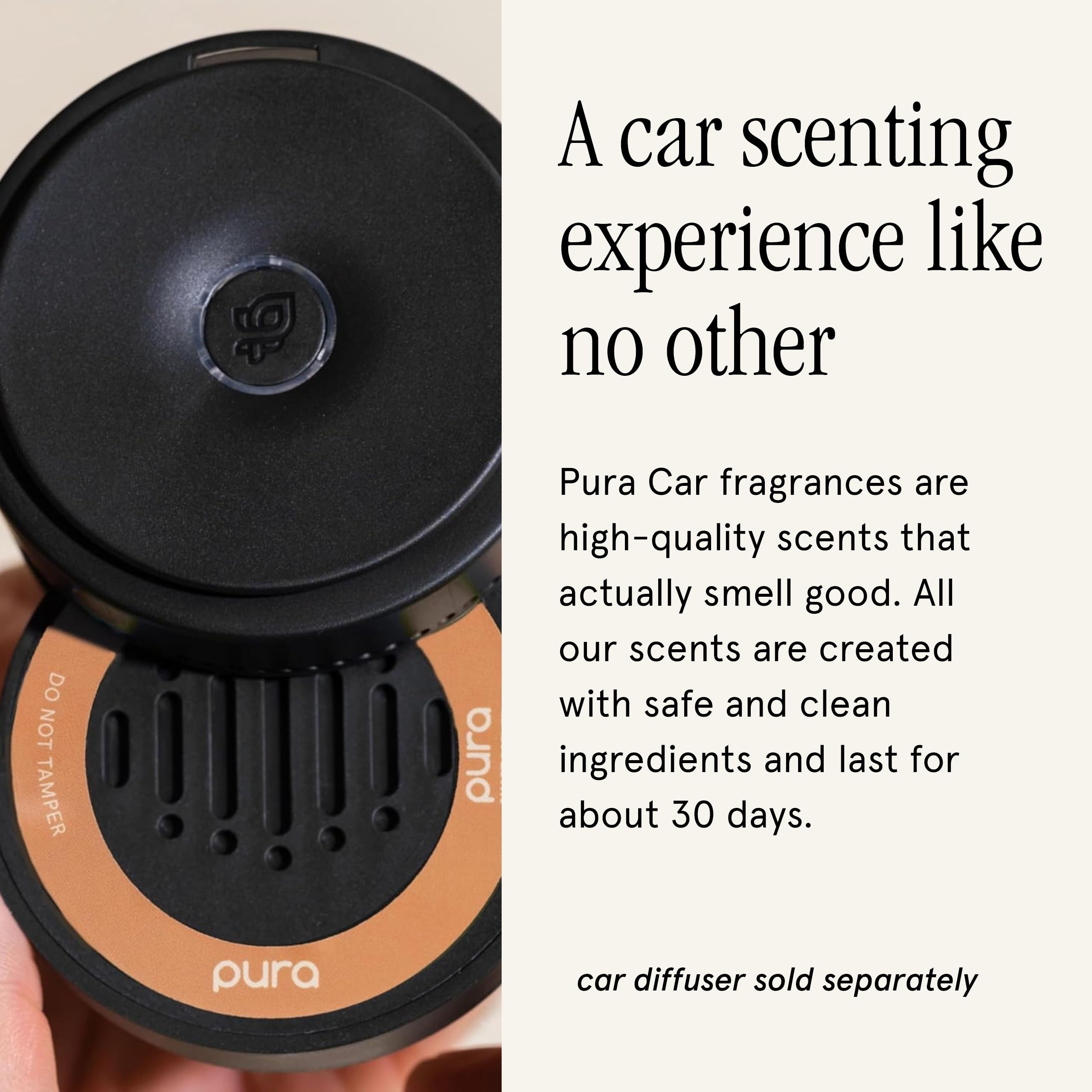 Pura Car Scent Refill - Fragrance for Pura Car Diffuser - Clean & Safe Luxury Diffuser Scent - Long-Lasting Fragrance for 30 Days of Aroma- White Pumpkin - Image 3