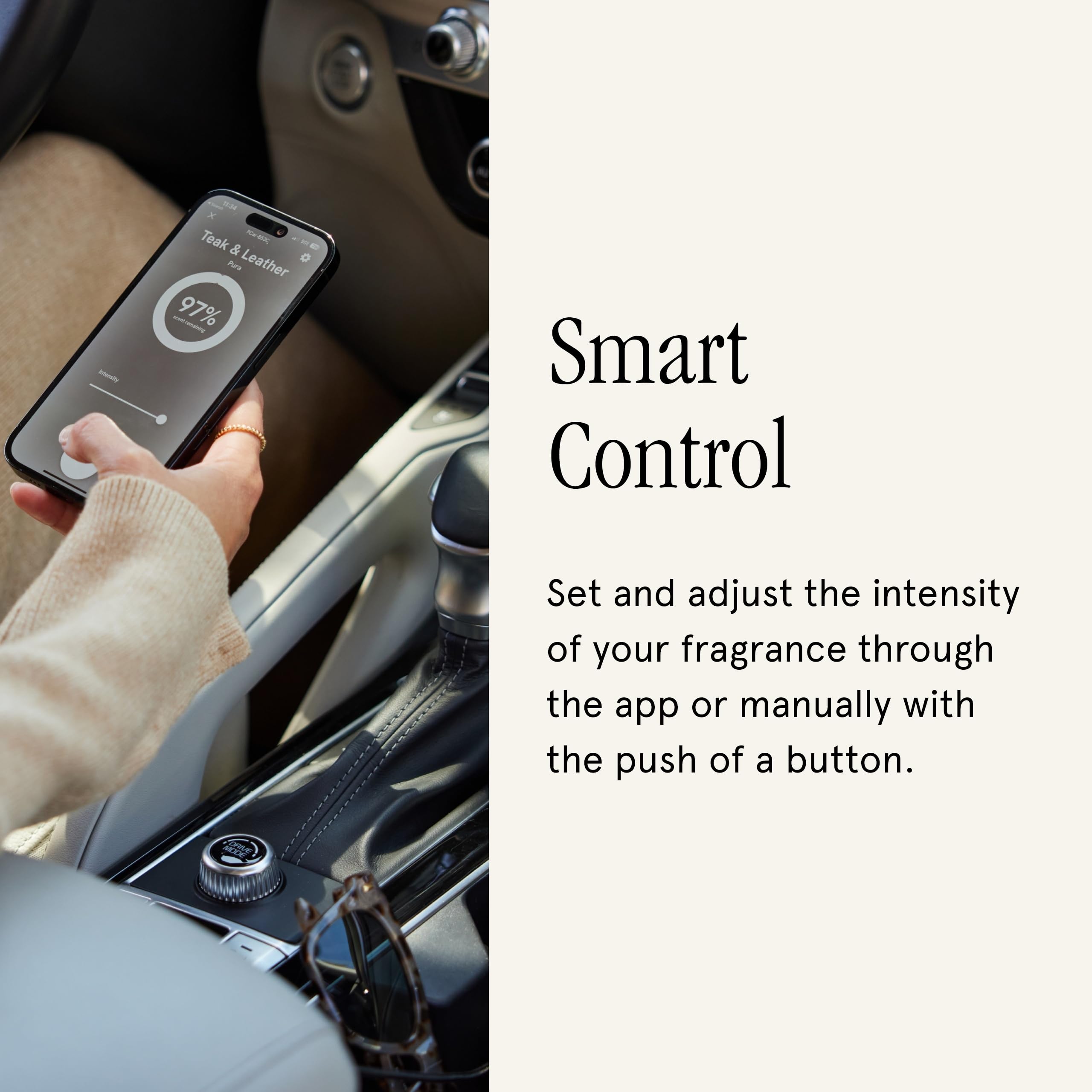 Pura & Studio McGee - Fragrance for Car Diffuser - Clean & Safe Luxury Scent Refill - Long-Lasting for 30 Days of Aroma - Must-Have Accessory - Santal Vanilla - Image 5