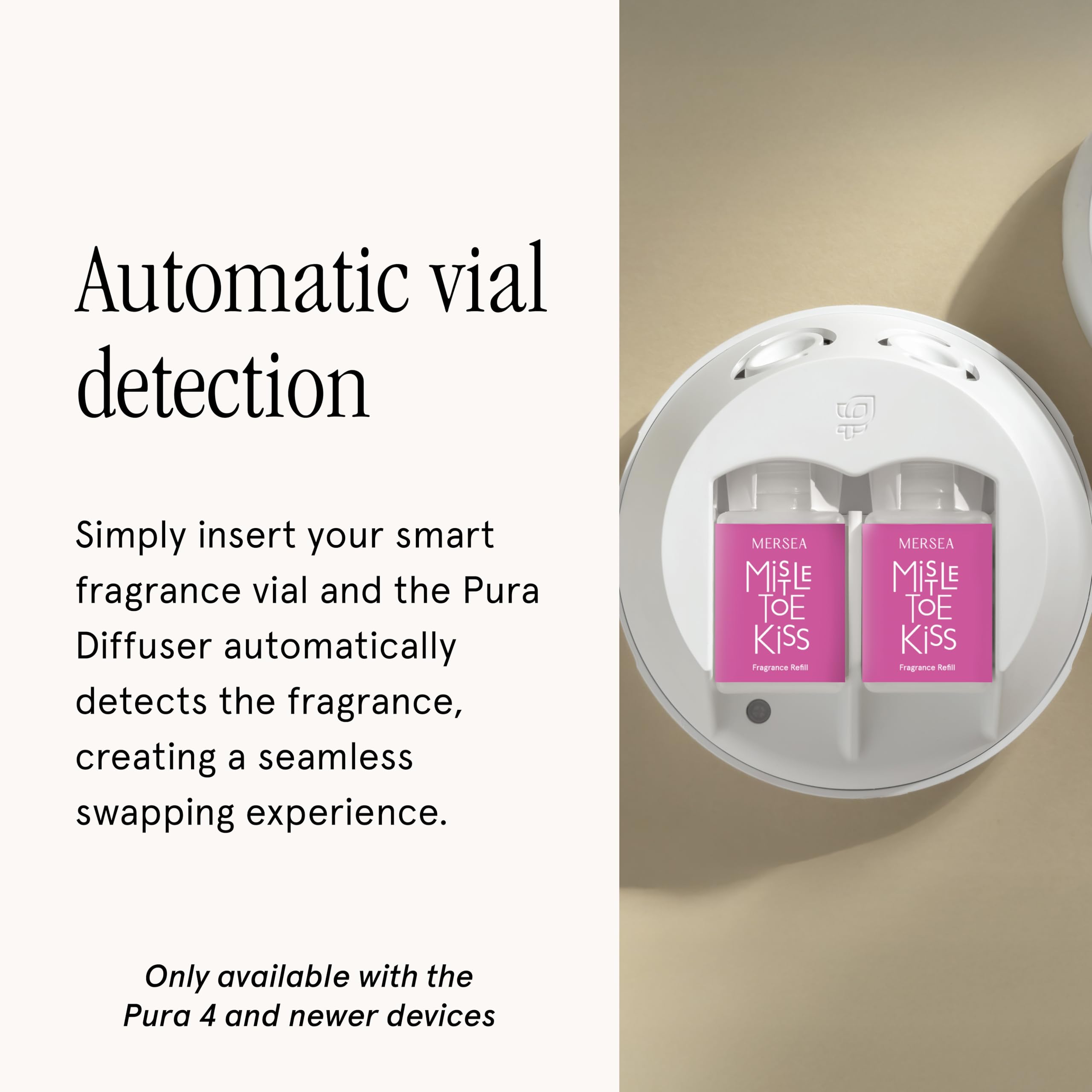 Pura & Mersea Home Scent Refill - Smart Home Air Diffuser Fragrance - Provides Hours of Luxury Fragrance - Household Essential - Clean & Safe Diffuser - 2 Pack - Mistletoe Kiss - Image 5