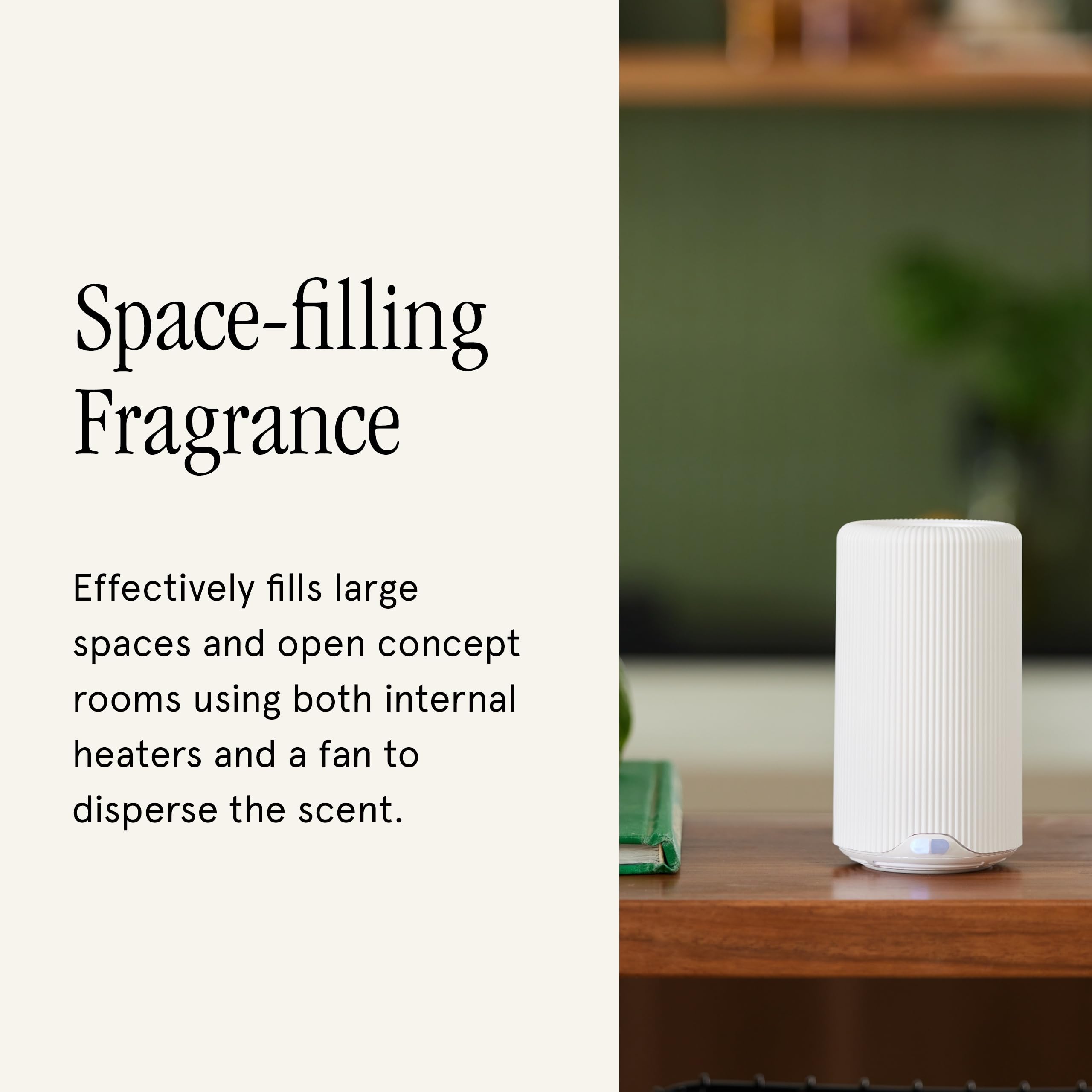 Pura Plus Smart Home Fragrance Diffuser for Large Spaces - Adjust Scent Intensity, Set Schedules, Timers & More in Pura App - Fragrances Sold Separately - White - Image 3