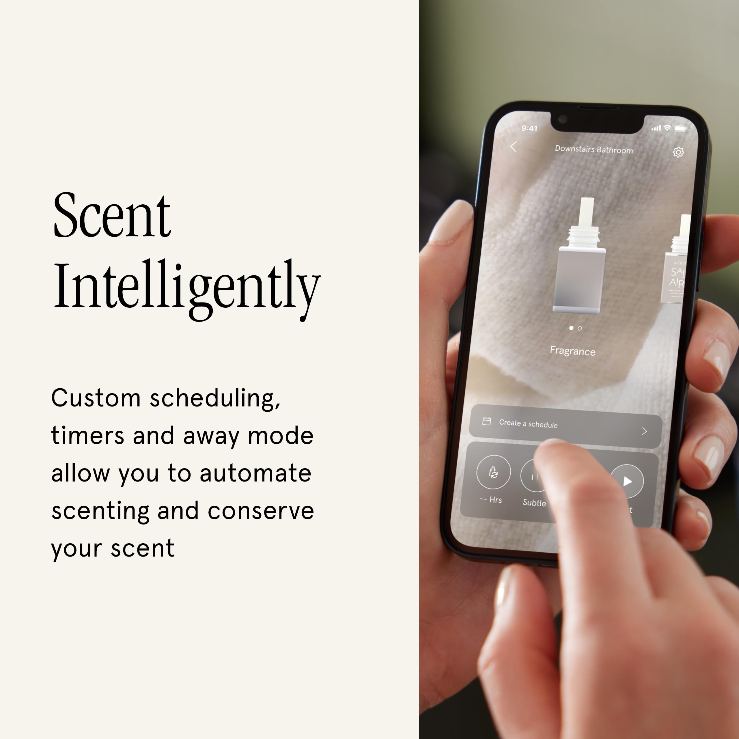 Pura Plus Smart Home Fragrance Diffuser for Large Spaces - Adjust Scent Intensity, Set Schedules, Timers & More in Pura App - Fragrances Sold Separately - White - Image 5