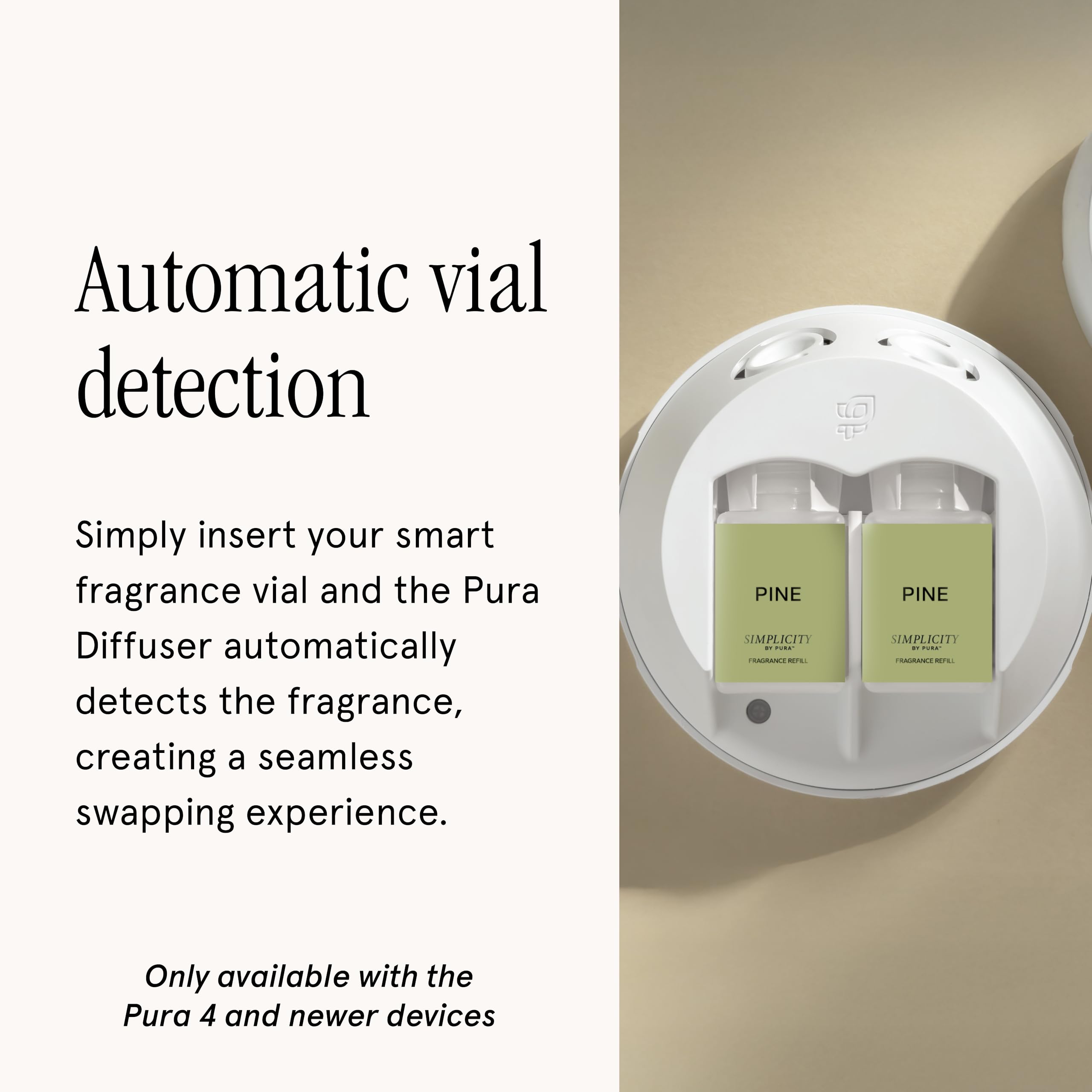 Pura & Simplicity Home Scent Refill - Smart Air Diffuser - Long-Lasting Luxury Fragrance per Refill - Home Essential - Clean & Safe Diffuser Fragrance - Single Refill, Pine - Image 5