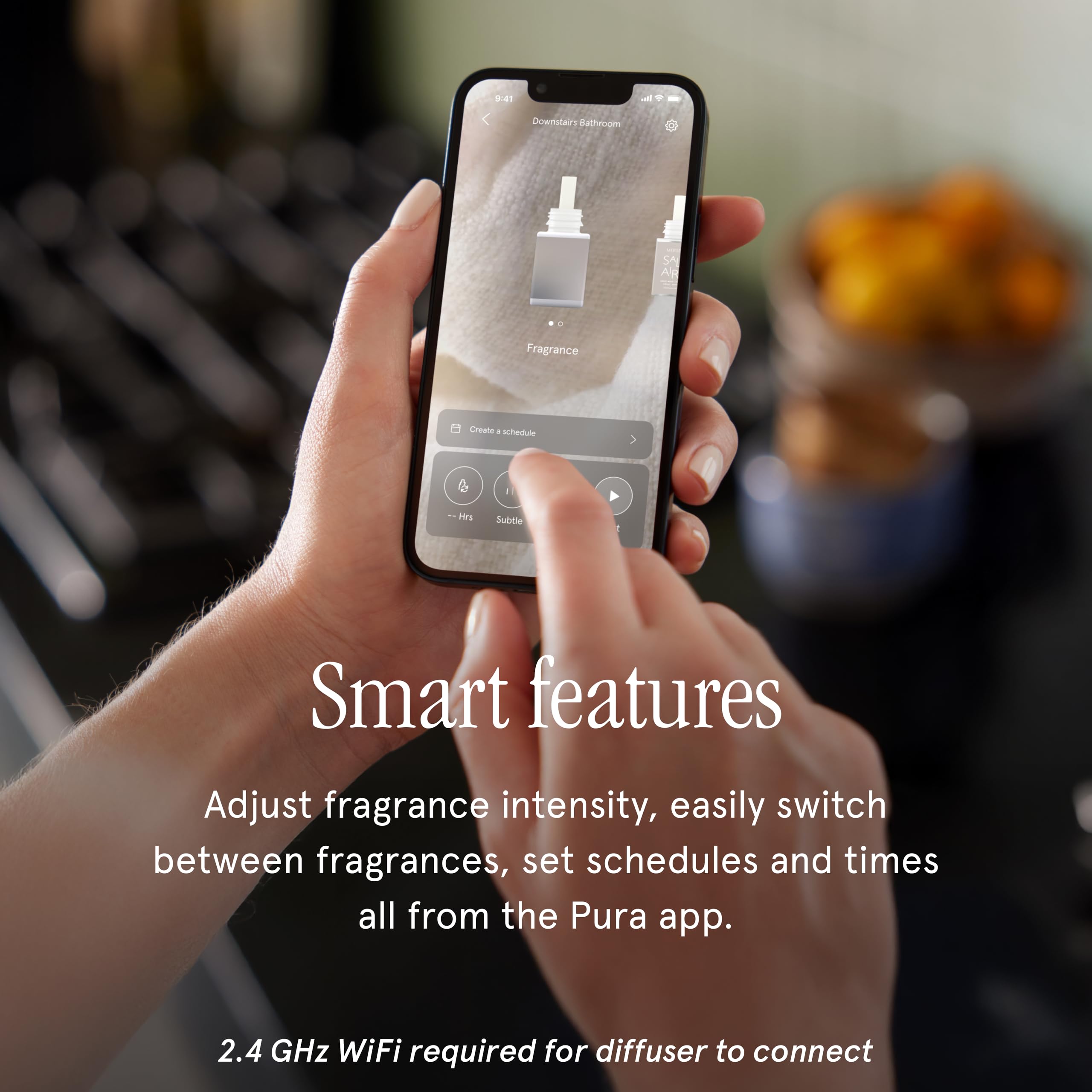 Pura & Simplicity Home Scent Refill - Smart Air Diffuser - Long-Lasting Luxury Fragrance per Refill - Home Essential - Clean & Safe Diffuser Fragrance - Single Refill, Pine - Image 6