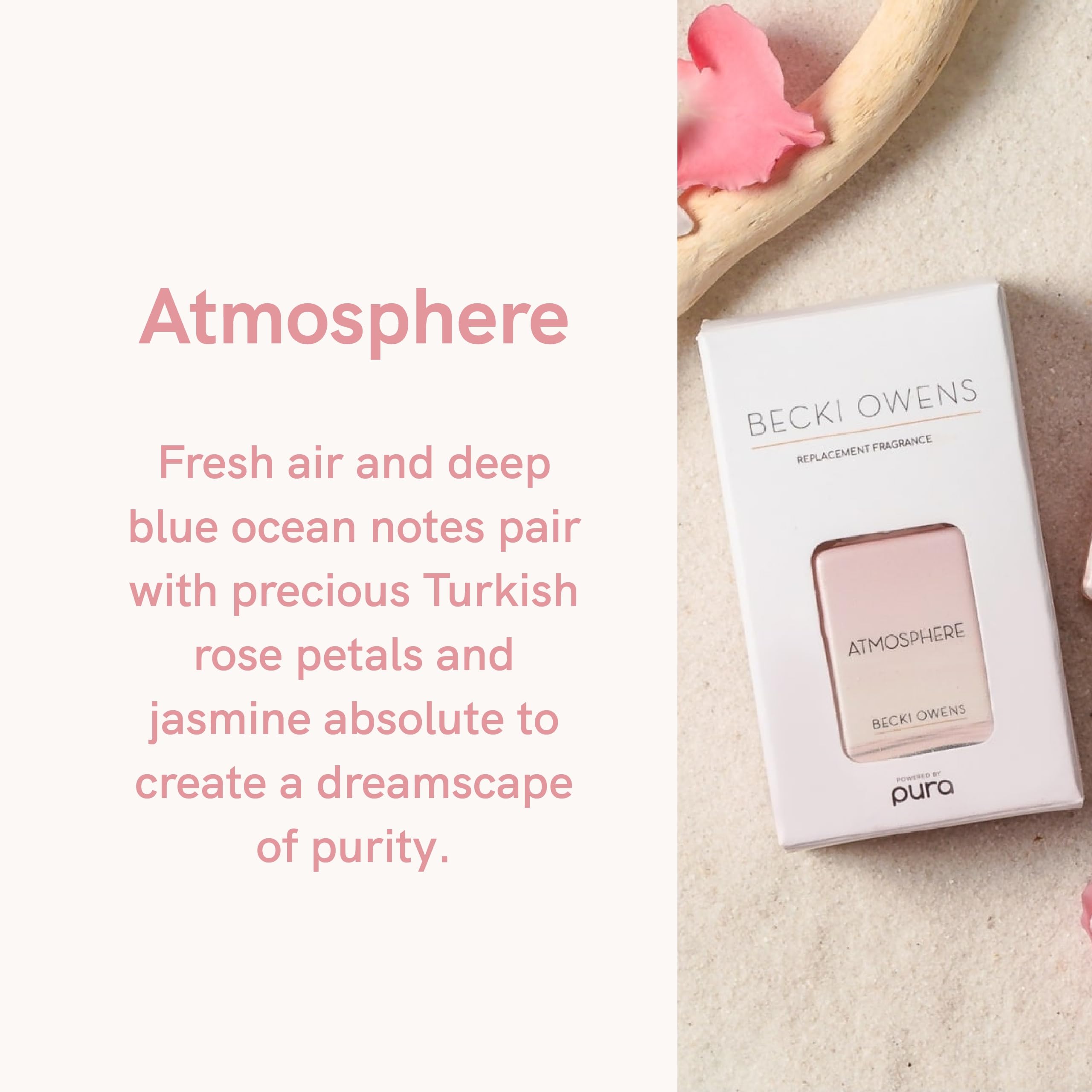 Pura Smart Fragrance Bundle - Pura & Becki Owens - Fragrance for Smart Home Air Diffuser - Room Freshener - Includes Linens & Surf & Atmosphere - Image 8