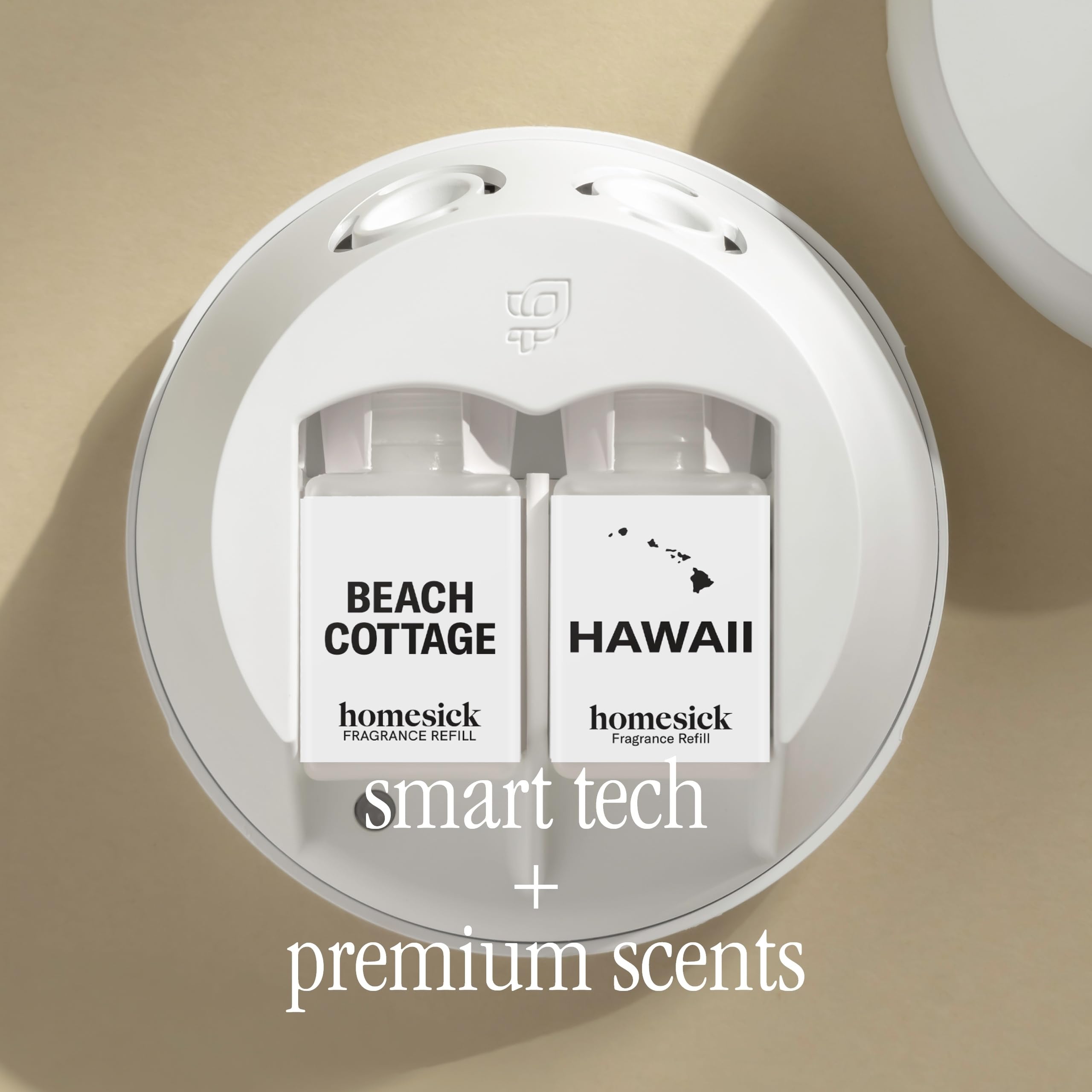 Pura Smart Home Fragrance Device Starter Set - Pura 4 - Scent Diffuser for Home - Includes Fragrance Aroma Diffuser - Square Box, Beach Cottage and Hawaii Scent Refills - Image 7