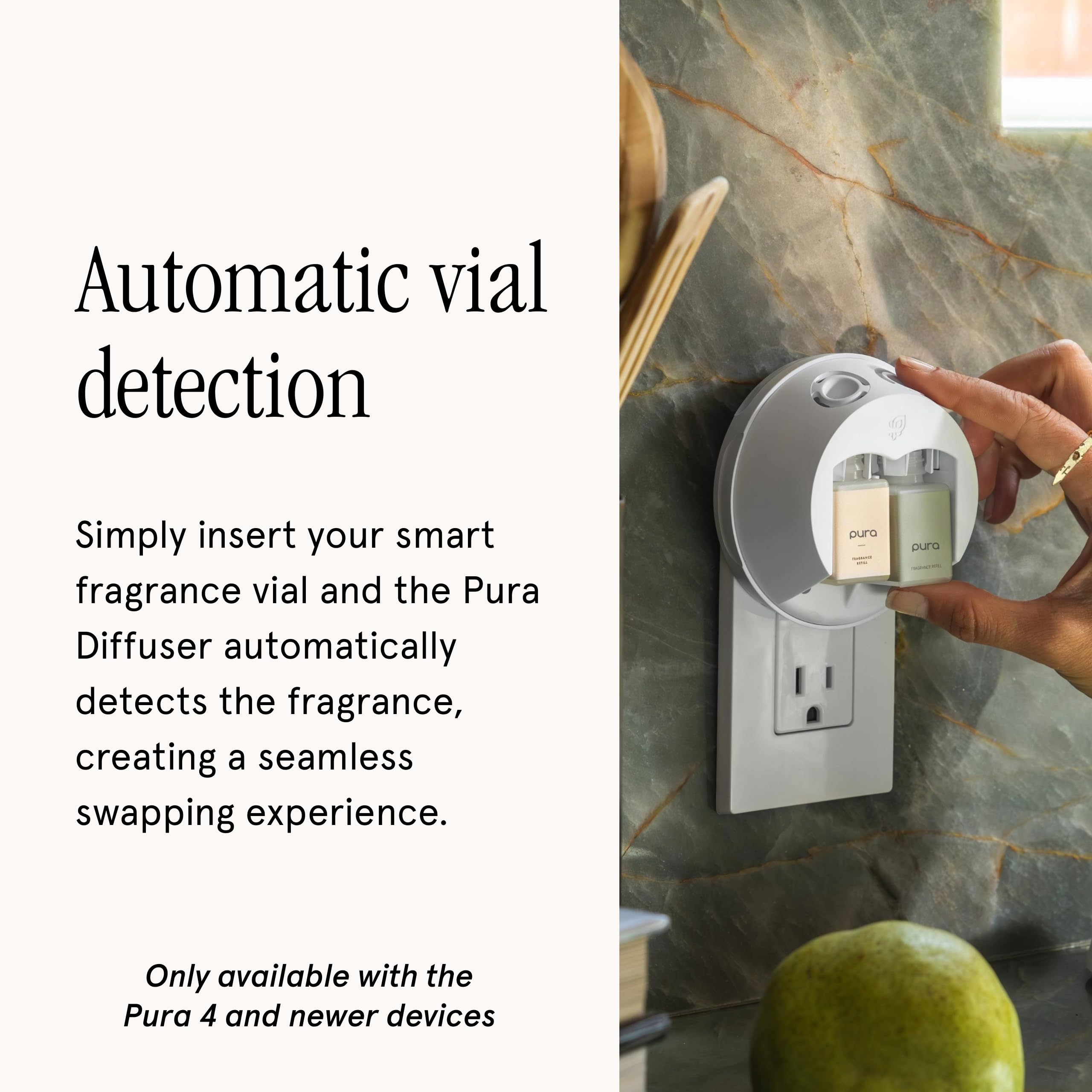 Pura & Tommy Bahama Home Scent Refill - Smart Home Air Diffuser - Premium Fragrance in Every Refill - Household Essential - Diffuser Fragrance - 2 Pack, Pomegranate Lime - Image 5