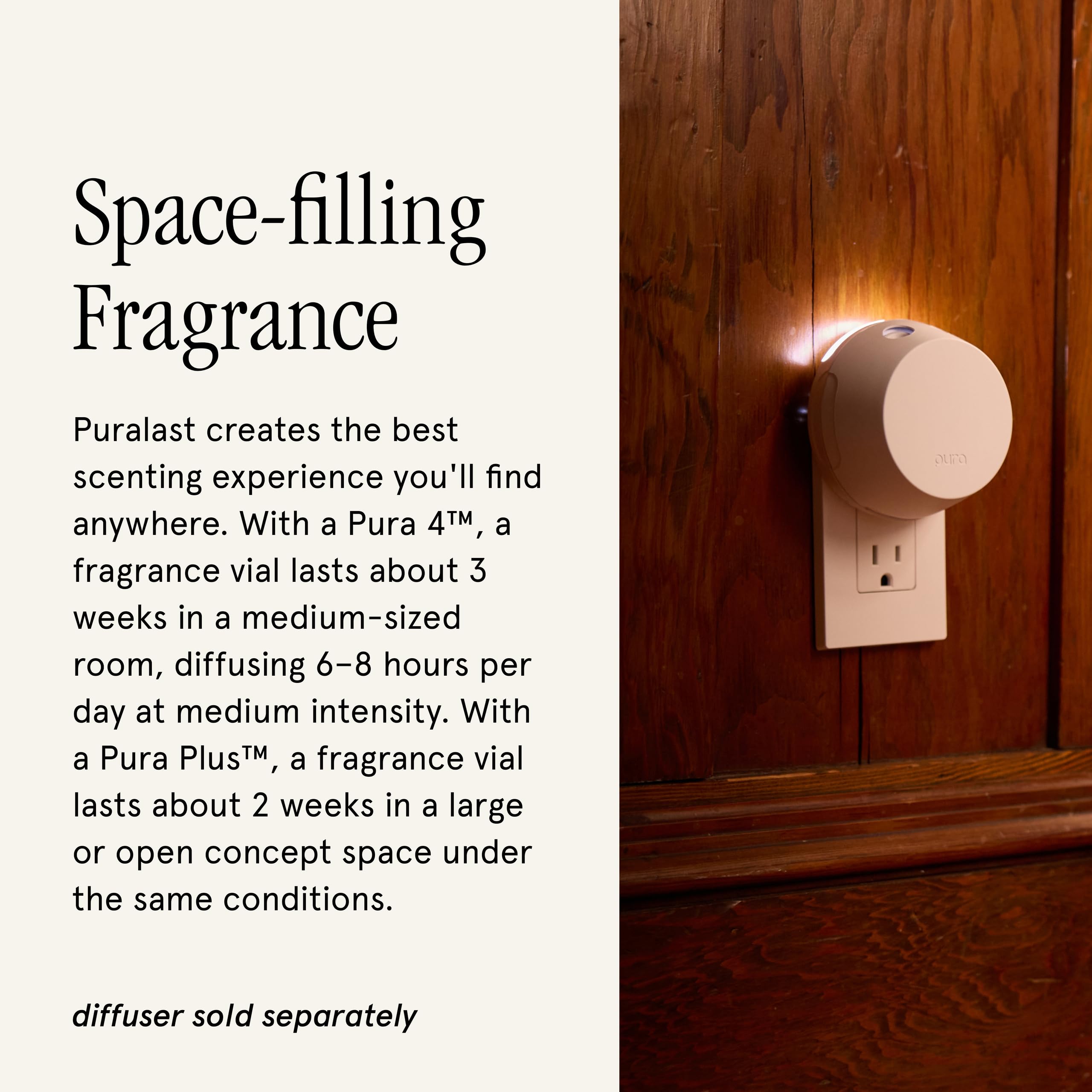 Pura x Studio McGee Home Scent Refill - Smart Air Diffuser - Long-Lasting Luxury Fragrance per Refill - Home Essential - Clean & Safe Diffuser Fragrance - 2 Pack, Santal Vanilla - Image 3